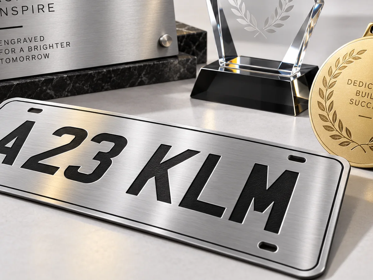 Plaques d’immatriculation marocaines fabriquées par 3DCOM